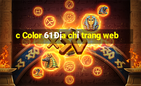 c Color 61 Địa chỉ trang web