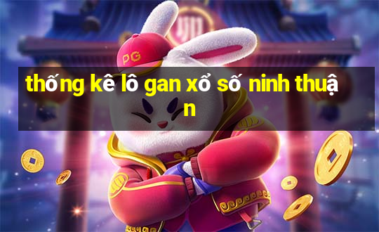 thống kê lô gan xổ số ninh thuận