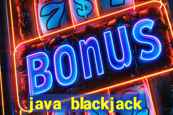 java blackjack source code