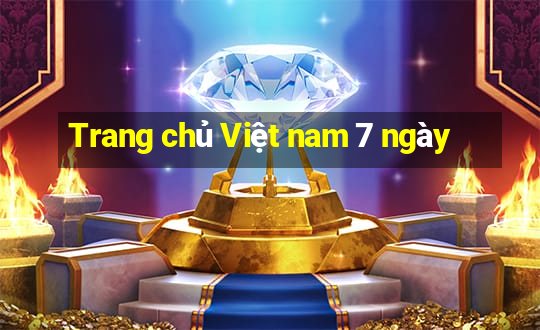 Trang chủ Việt nam 7 ngày