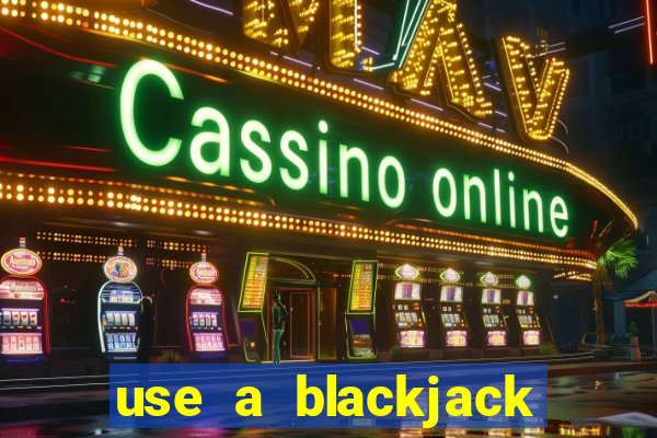 use a blackjack strategy card