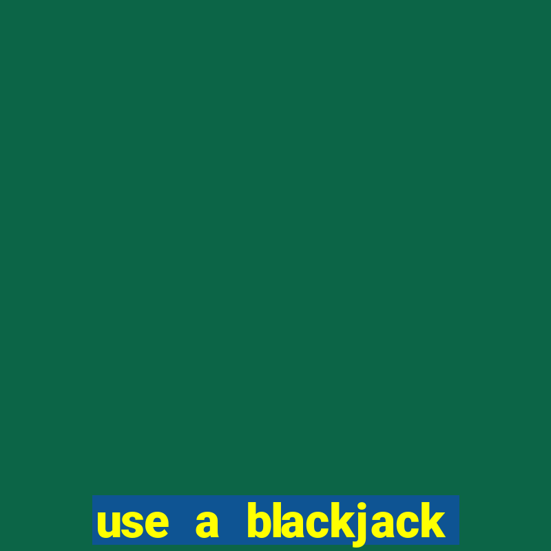 use a blackjack strategy card