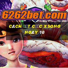 Cách đặt cược XSQNG ngày 10