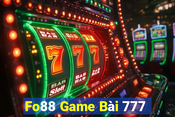 Fo88 Game Bài 777