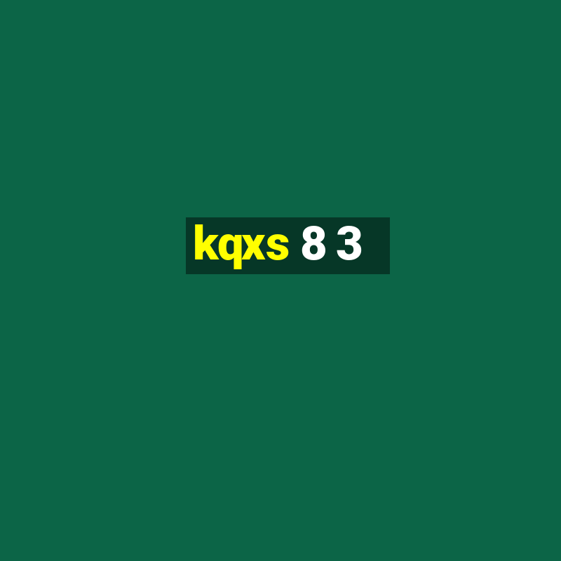 kqxs 8 3