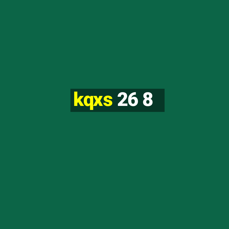 kqxs 26 8