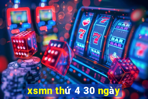 xsmn thứ 4 30 ngày